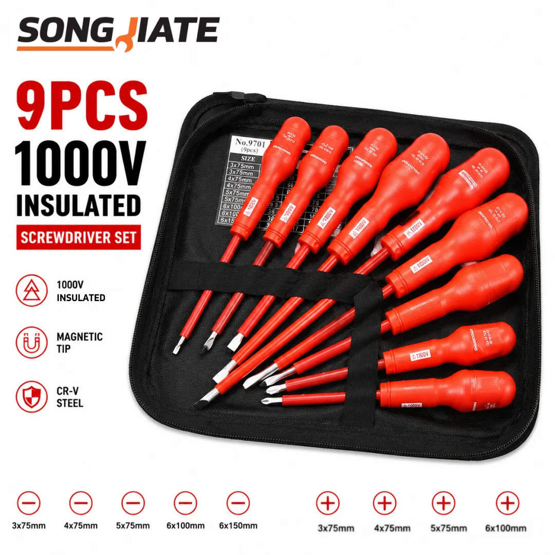 songjiate-–-kit-de-tournevis-isoles-9-pieces-1000v-magnetiques-cruciformes-et-plats-outils-de-reparation-electrique-pour-electriciens