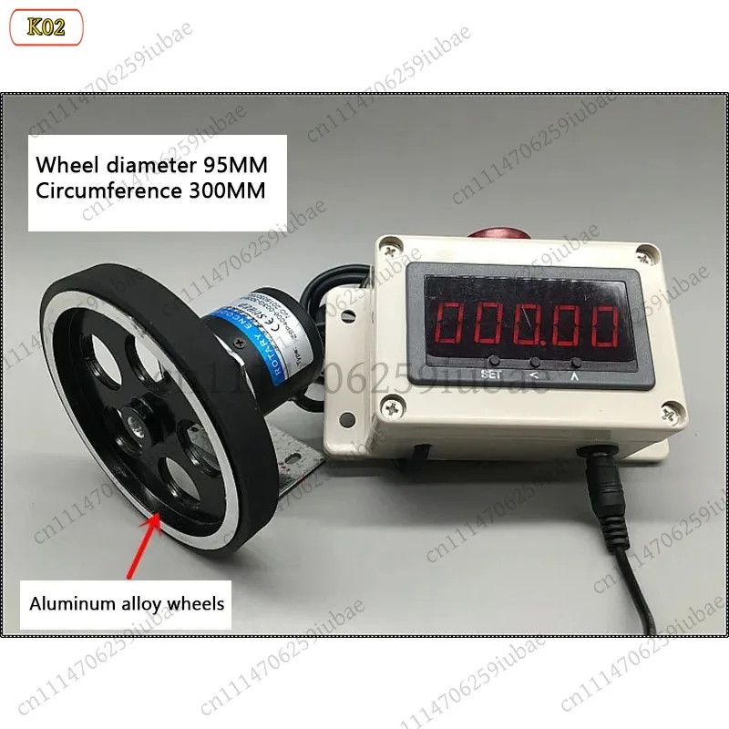 High-Precision Roller-Type Digital Length Counter, Automatic Inductive Length Measuring System