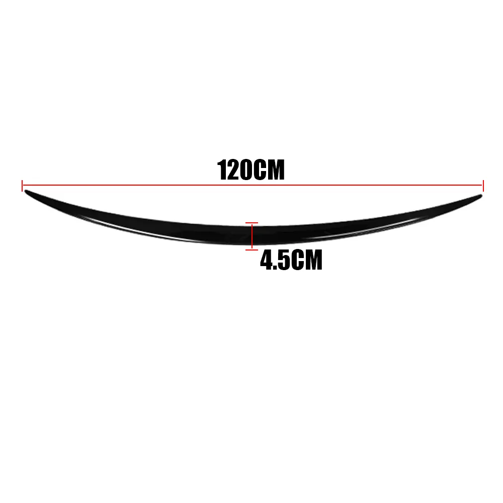 For Mercedes Benz C-class W205 C200 C260 C300 C43 C63 2014-2020 Rear Trunk Lid Car Spoiler Wings Tuning Accessories Part