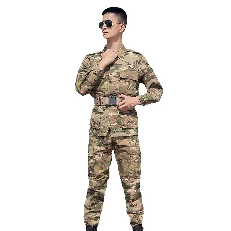 three-color-camouflage-bdu-outdoor-training-suit-wear-resistant-coat-and-trousers-set-for-active-wear