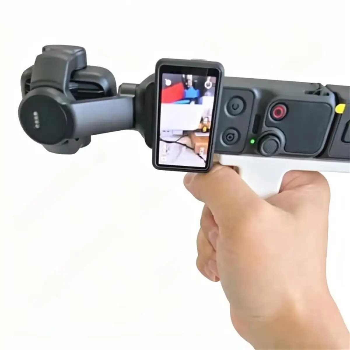 For 4/4P Camera Vertical Handle W Anti-Scratch Foam Pad /Strap Hole/Expansion Port Black