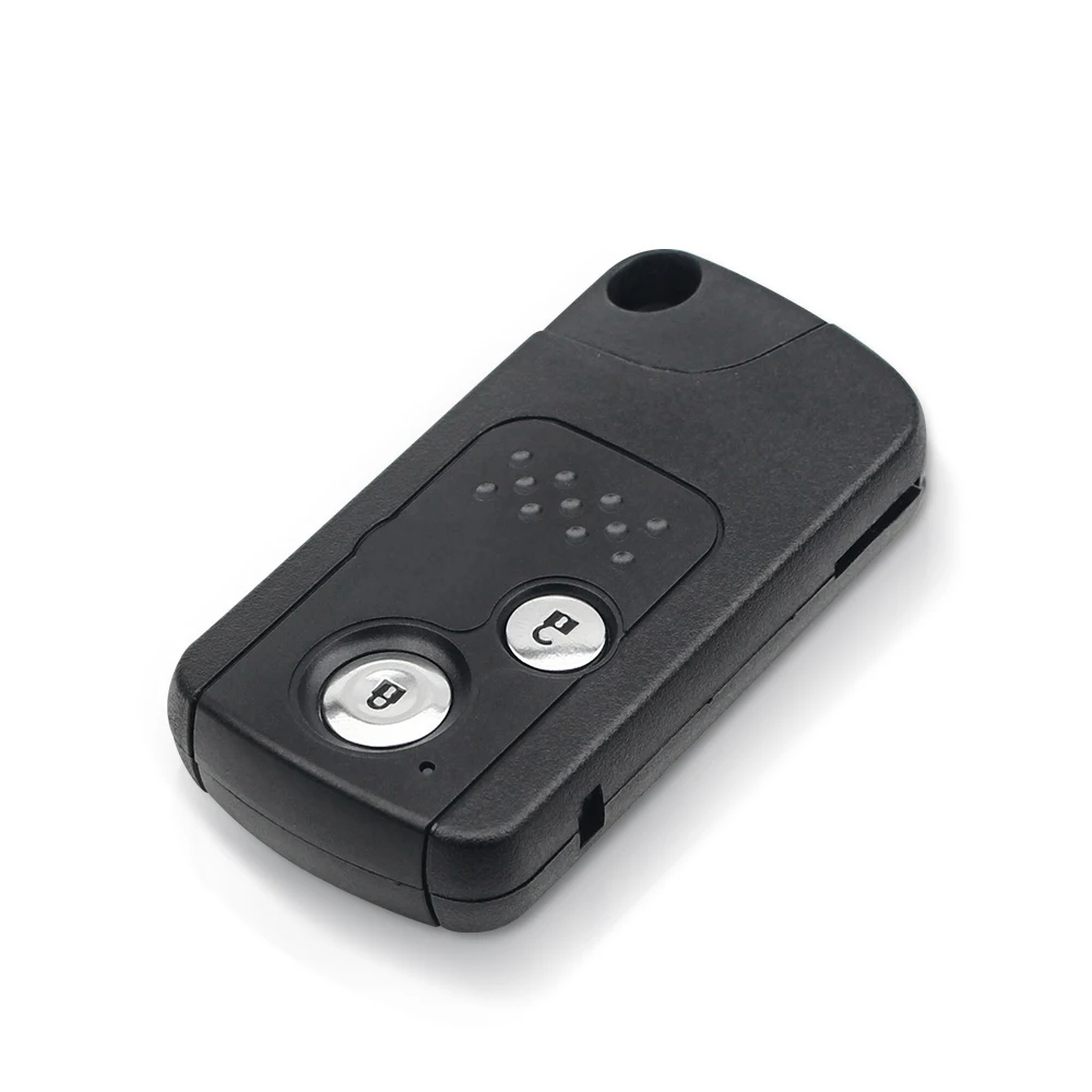 KEYYOU 2/3 Button Remote Car Key Shell Key Housing Cover For Honda Civic Accord CR-V Odyssey