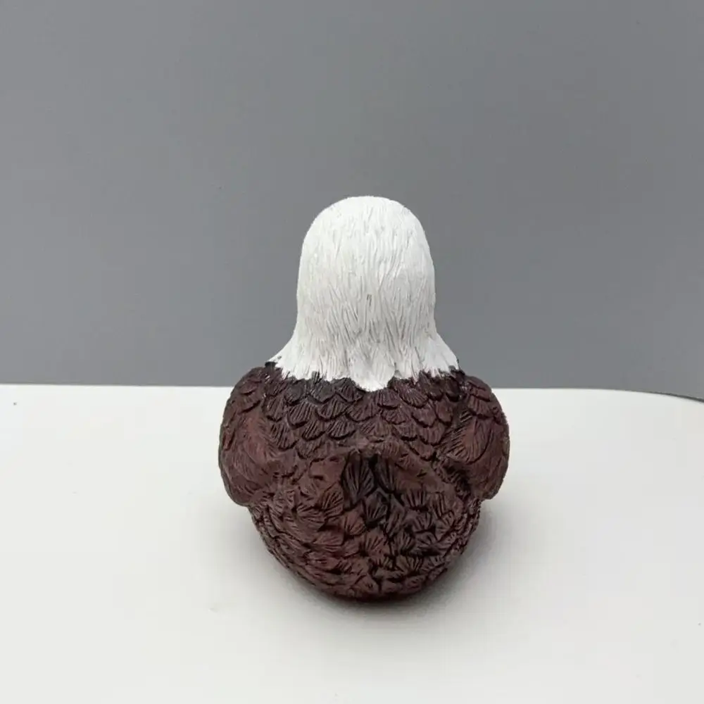 

Desktop Decoration Resin Owl Figurine Creative Unique Eagle Ornament Simulation Wildlife Duck Figurine Model