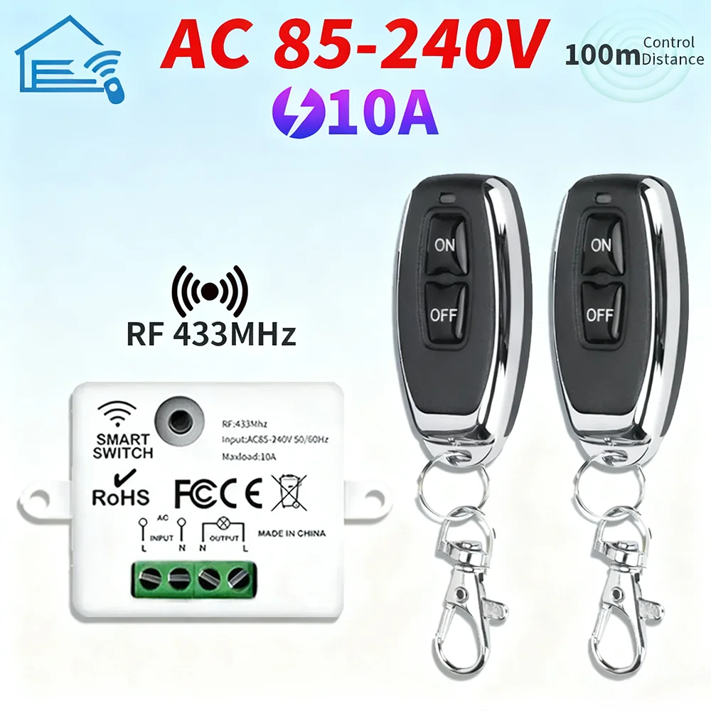 RF 433 MHz Drahtlose Fernbedie – Home Cinema Wall Lights Bewertung und Preis