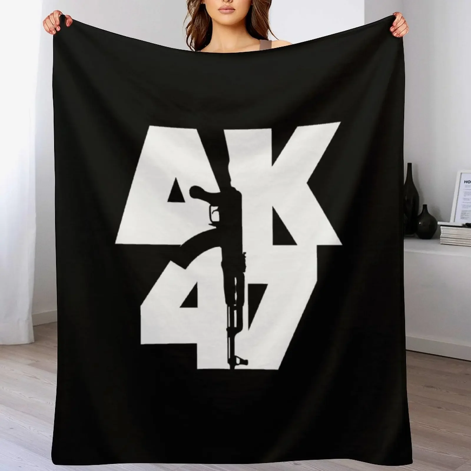 

Eternal AK-47 Throw Blanket Stuffeds Polar Sofas For Baby Blankets
