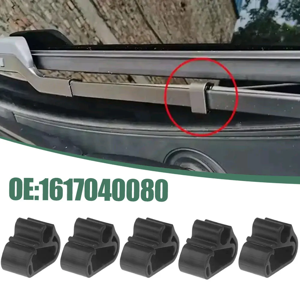 

For Peugeot 3008 (P84) 5008 (P87) 408x For Citroen C5 Aircross C5x Car Wiper Arm Sprays Pipe Buckle Clips 1617040080