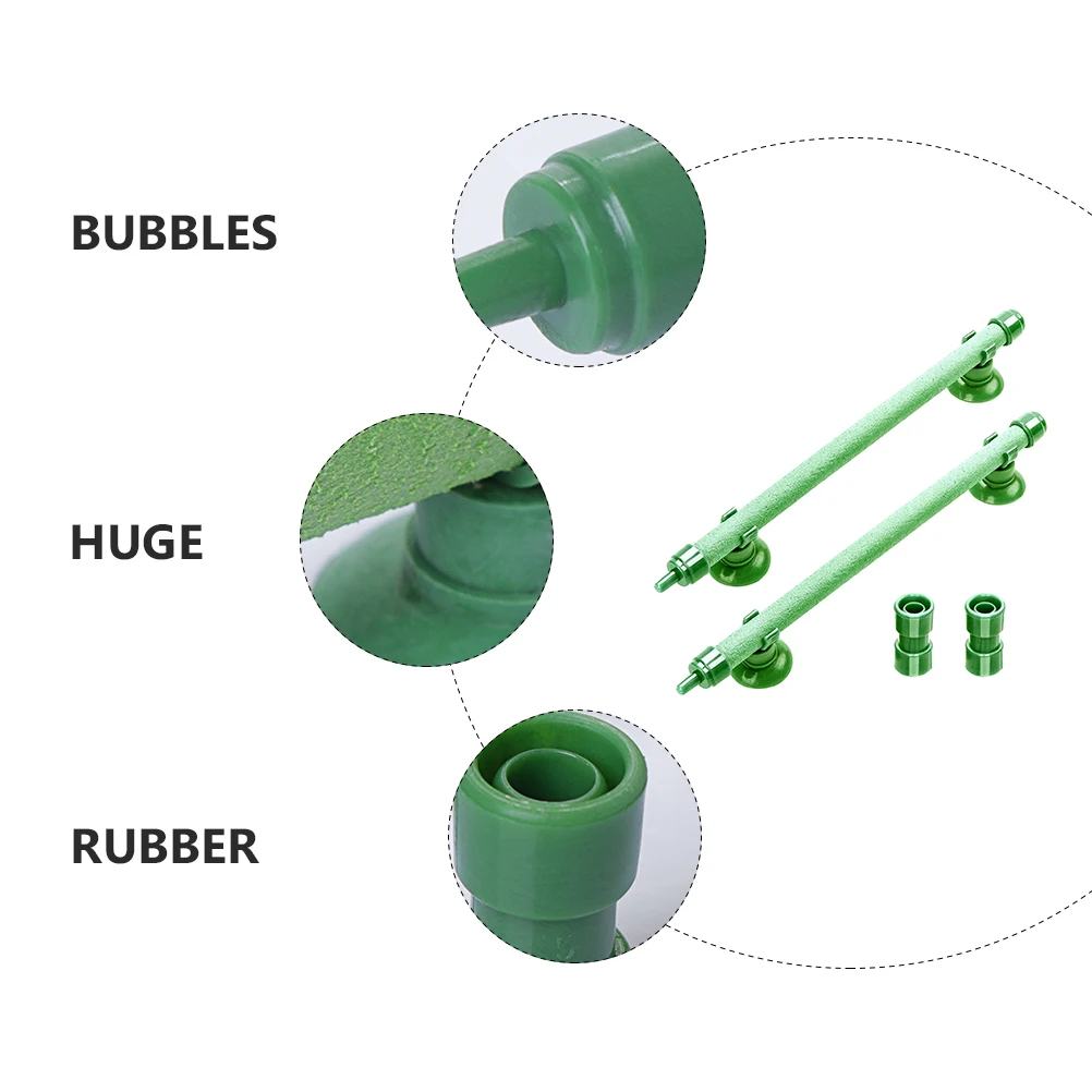 

2Sets Aquarium Oxygen Hose Bubble Stone Fish Tank Air Stone Diffuser Oxygen Supply Air Pump Accessories Fish Tank Decoration