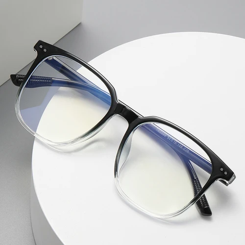 Gafas redondas antiluz azul, gafas transparentes para ordenador, montura de gafas ópticas Unisex para hombres y mujeres