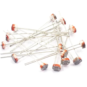 10/20 adet/grup Photoresistor GL5506 GL5516 GL5528 GL5537 GL5539 GL5547 GL5549 LDR işık algılama anahtarı sensörü DIY