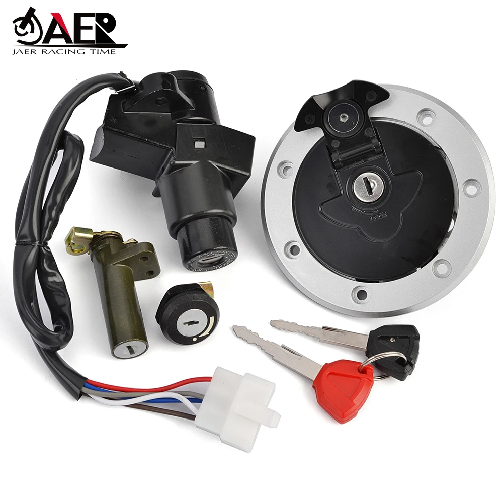 27045-5013 Fuel Gas Cap Ignition Switch Seat Lock for Kawasaki ZX1100 GPZ1100 ZX 1100 ZZ-R1100 27005-5102 51049-1091 27016-5205