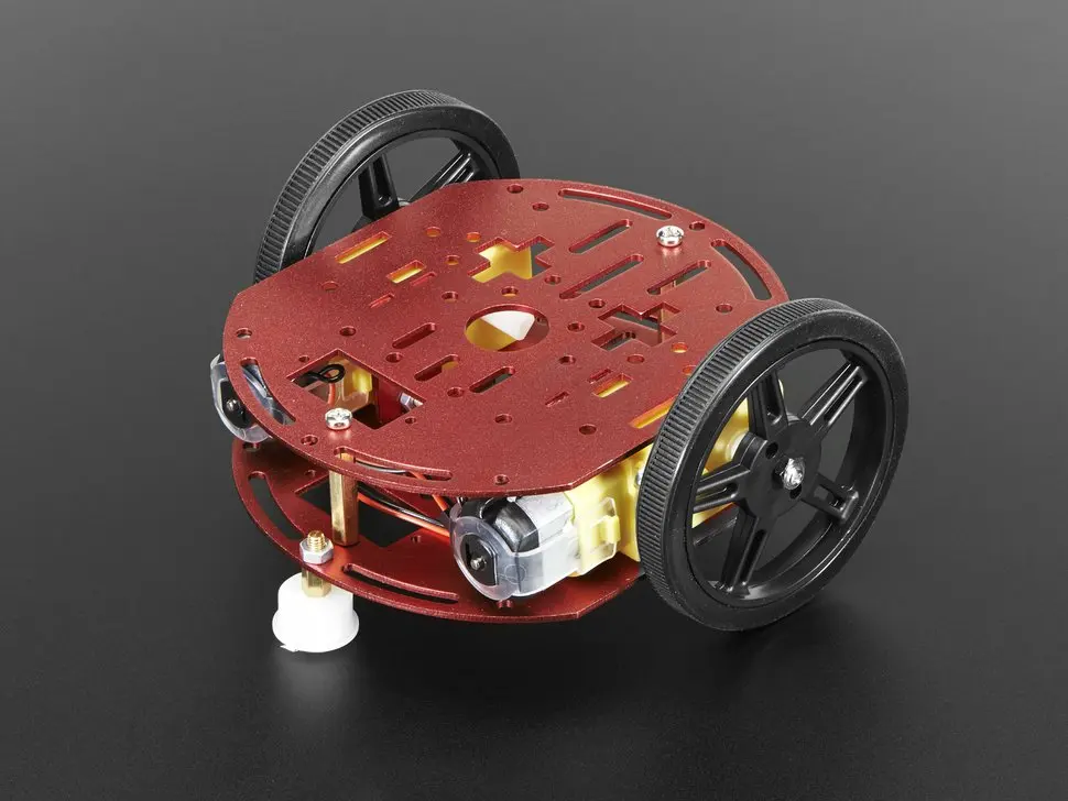 2WD DIY O Robô de Aprendizagem Um Kit FT-DC-002