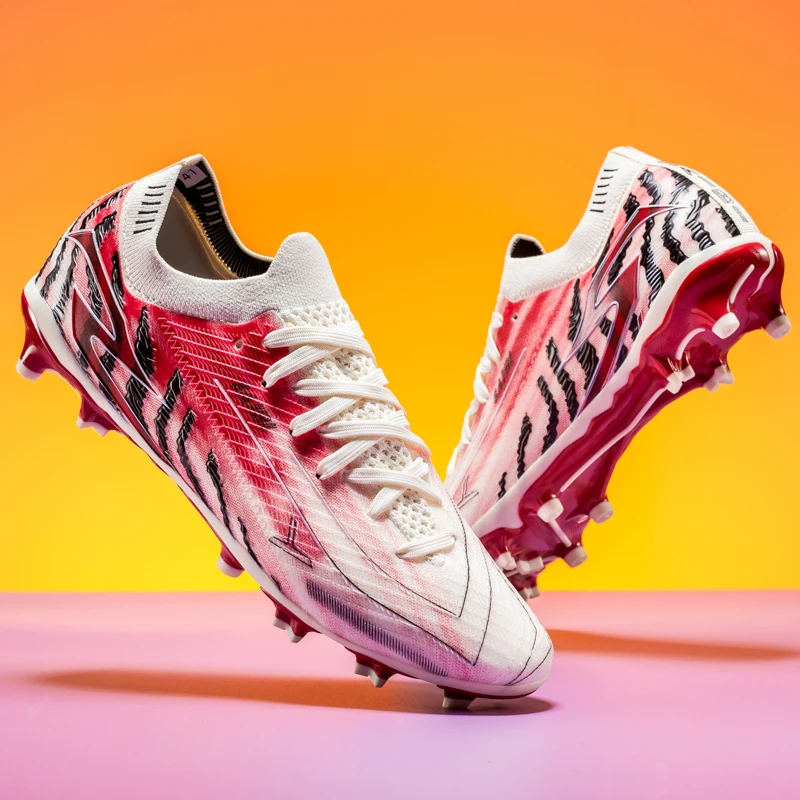 Scarpe da calcio sportive TF/FG di alta qualità, comode, traspiranti, personalizzate e alla moda