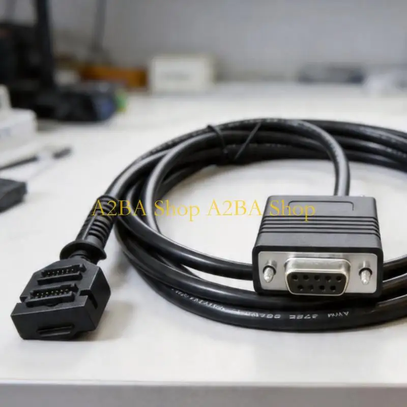 A2BA PVC RS232 Cable for Verifone VX820 Password Keyboards And Financial Terminals