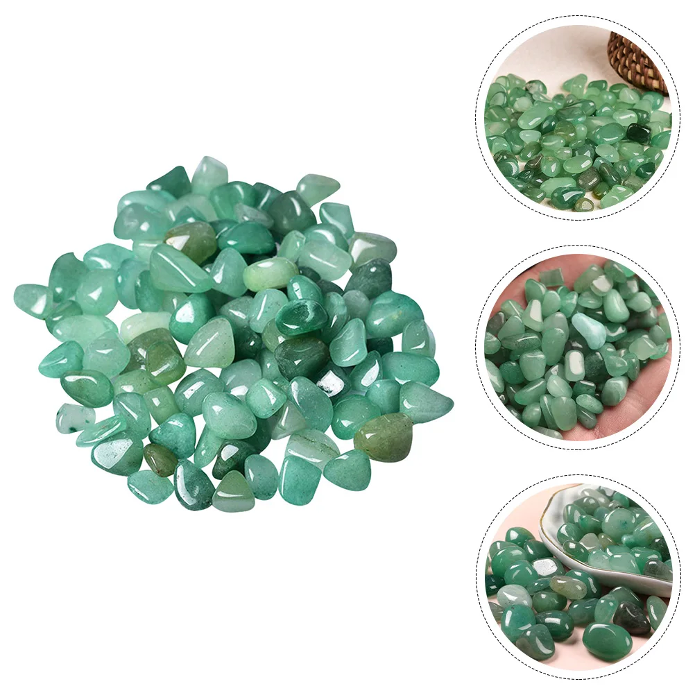

1 Set Jade Decorative Stones Fish Tank Gravel Aquarium Rocks Landscaping Gravels Terrarium Decor Colorful Natural