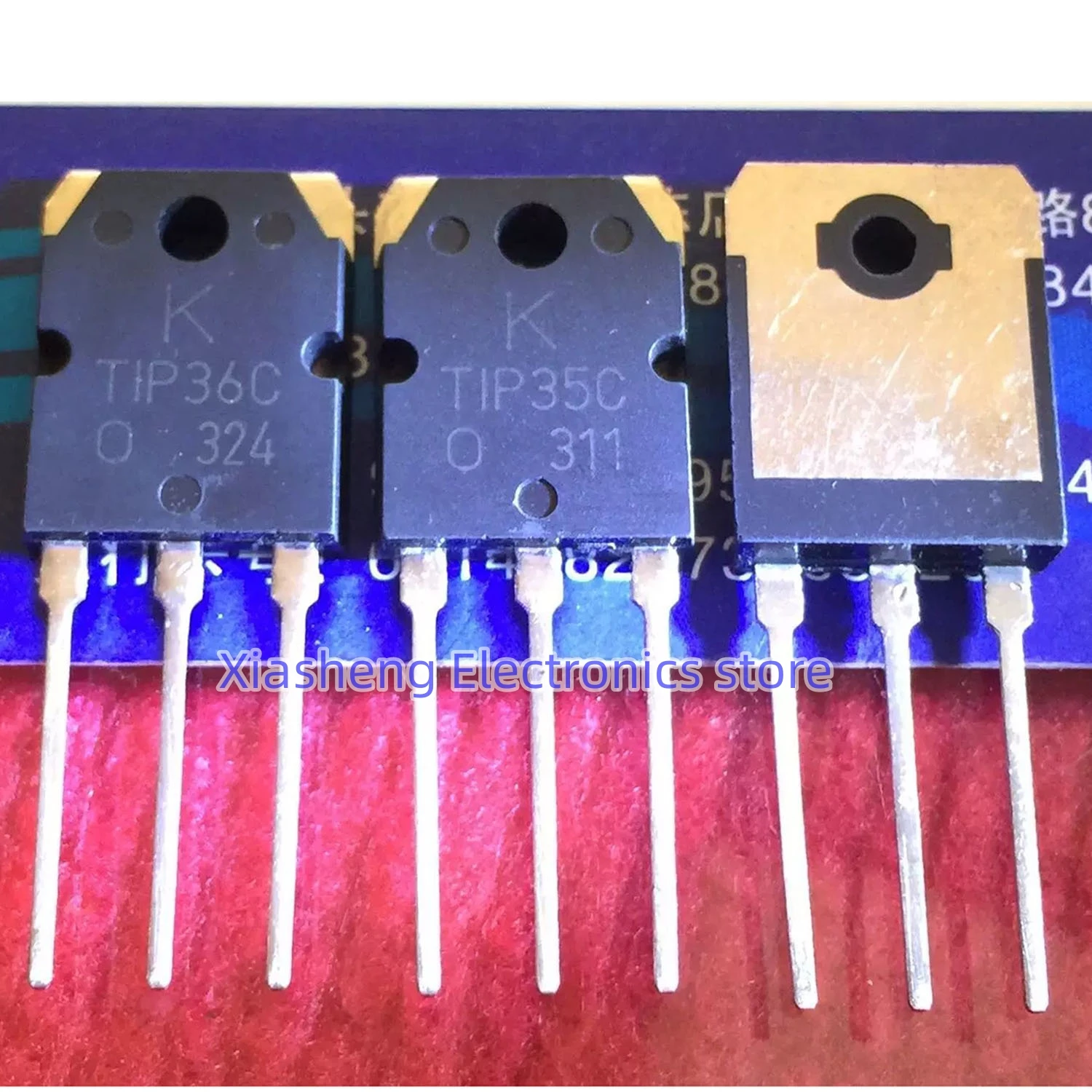 

New Original 5Pairs TIP36C + TIP35C TO-3P Transistor In Stock Good Quality