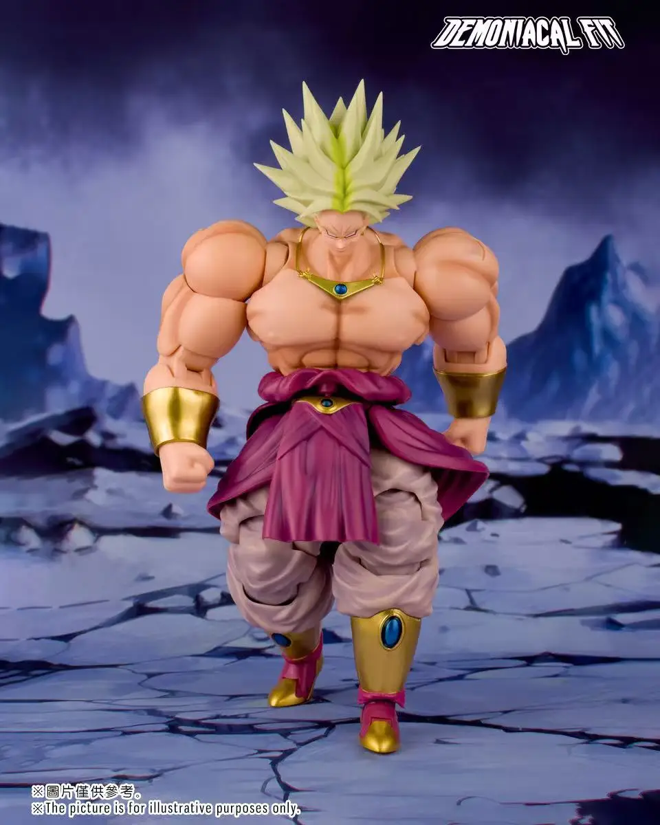 Figura de Anime Dragon Ball Broly 2025, nueva muñeca de acción móvil de 6 pulgadas, estatua de Pvc, modelo de juguete coleccionable para regalos