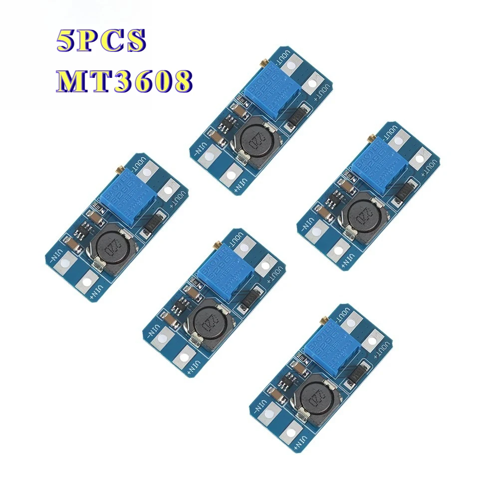 5Pcs MT3608 Boost B… - image