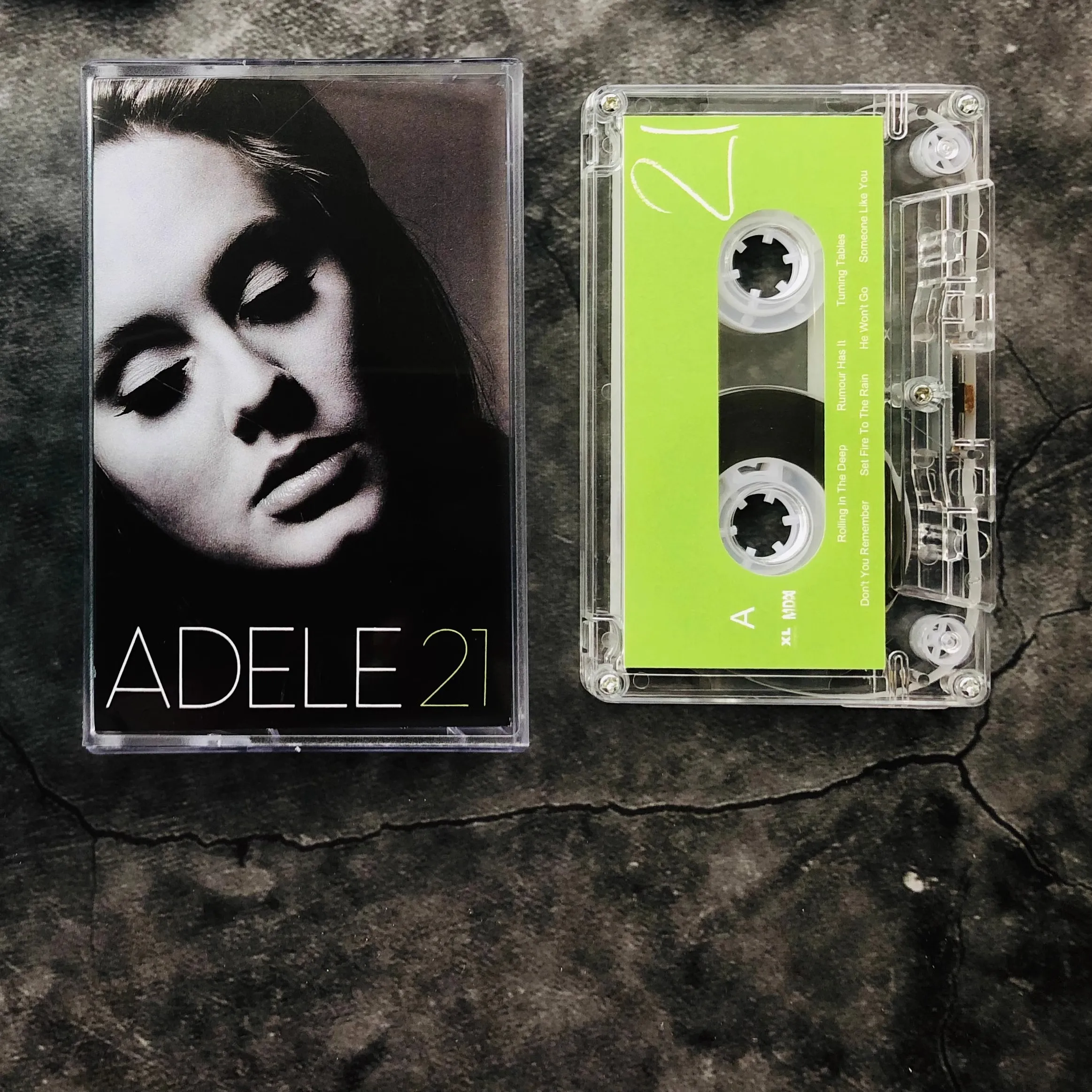 Classic Pop Adele Adkins Music Magnetic Tape《21》Album Cassettes Cosplay Walkman Car Soundtracks Box Party Music Collection Gift