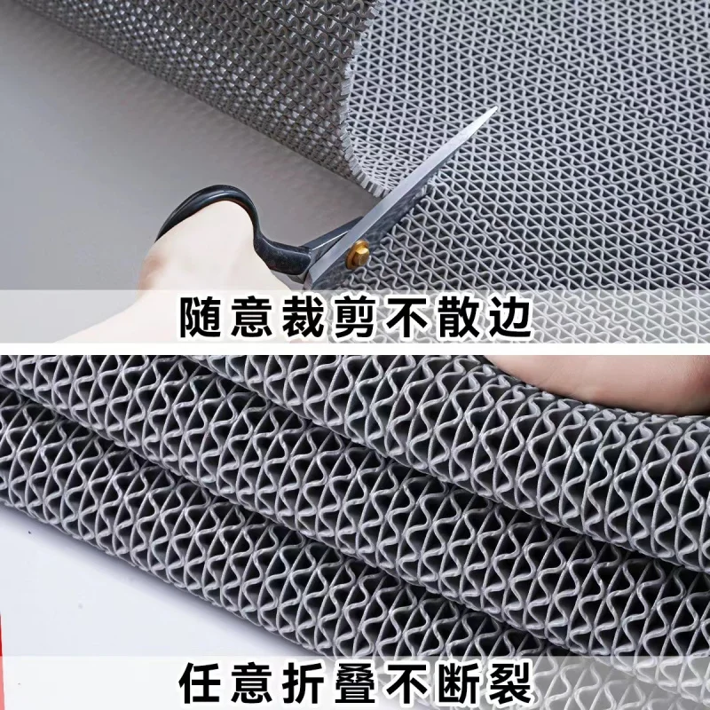 

Утолщенный полый напольный коврик из ПВХ для кухни, ванной комнаты, туалета, коридора, прихожей, износостойкий, нескользящий