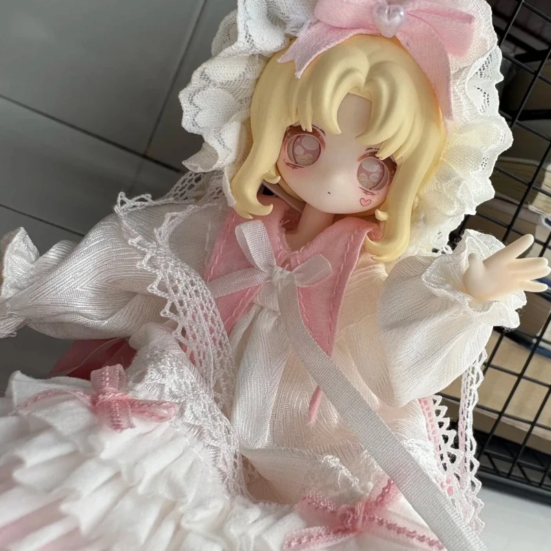 

Meiki Creation Heart Series Blind Box 12 Points Bjd Movable Doll Anime Figures Desktop Ornament Mystery Box Birthday Gift Toy