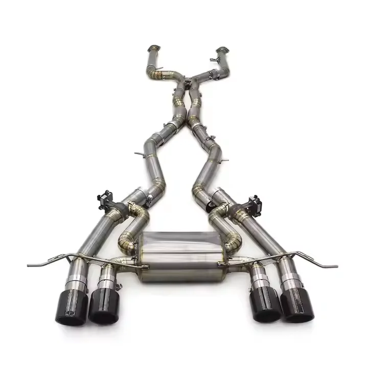 

Yooking Valvetronic Exhaust System For BMW M3 M4 G80 G82 3.0T Tuning Titanium Catback Exhaust