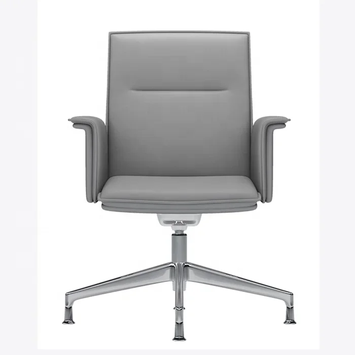 

China's Famous Office Lift Without Casters Multi-color Leather High-end Conference Chair Executive Chair