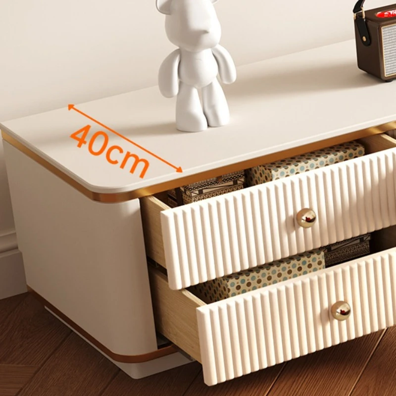 حامل تلفاز للرياح الكريمية لغرفة المعيشة، شقة منزلية صغيرة، خزانة تلفزيون، أرضية، حامل تلفزيون حديث، أثاث داخلي