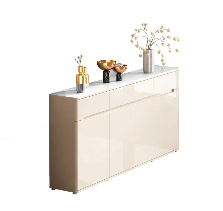 

Роскошный буфет светильник, современный простой настенный узкий шкаф для хранения, домашний ультратонкий шкаф для гостиной