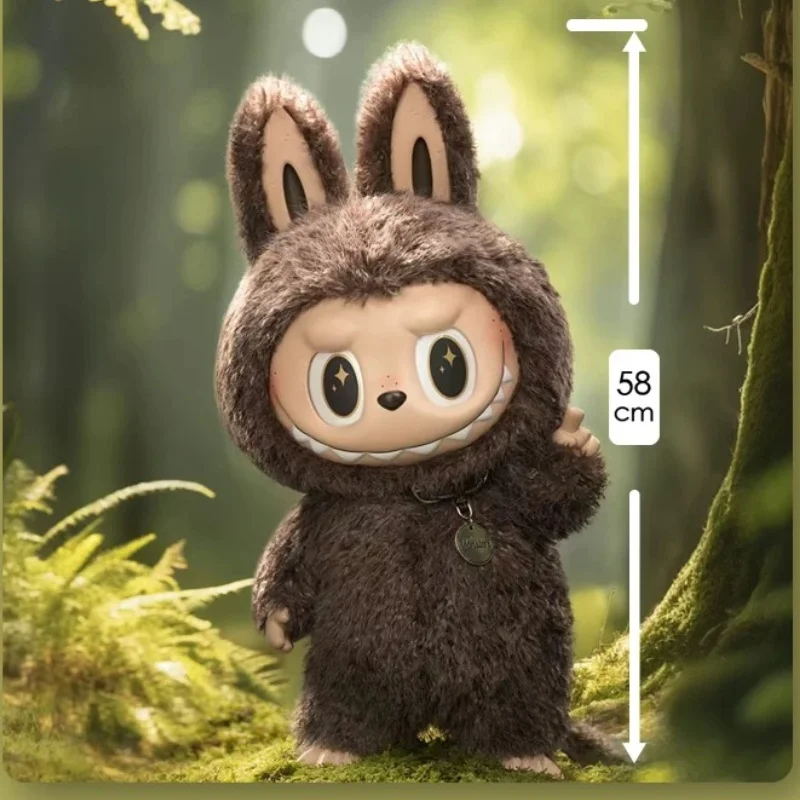 Genuino Labubu Zimomo bambola in vinile Il mostro Carnevale Serie Ciondolo Kawaii Labubu Mokoko Ciondolo Halloween Regali a sorpresa per bambini