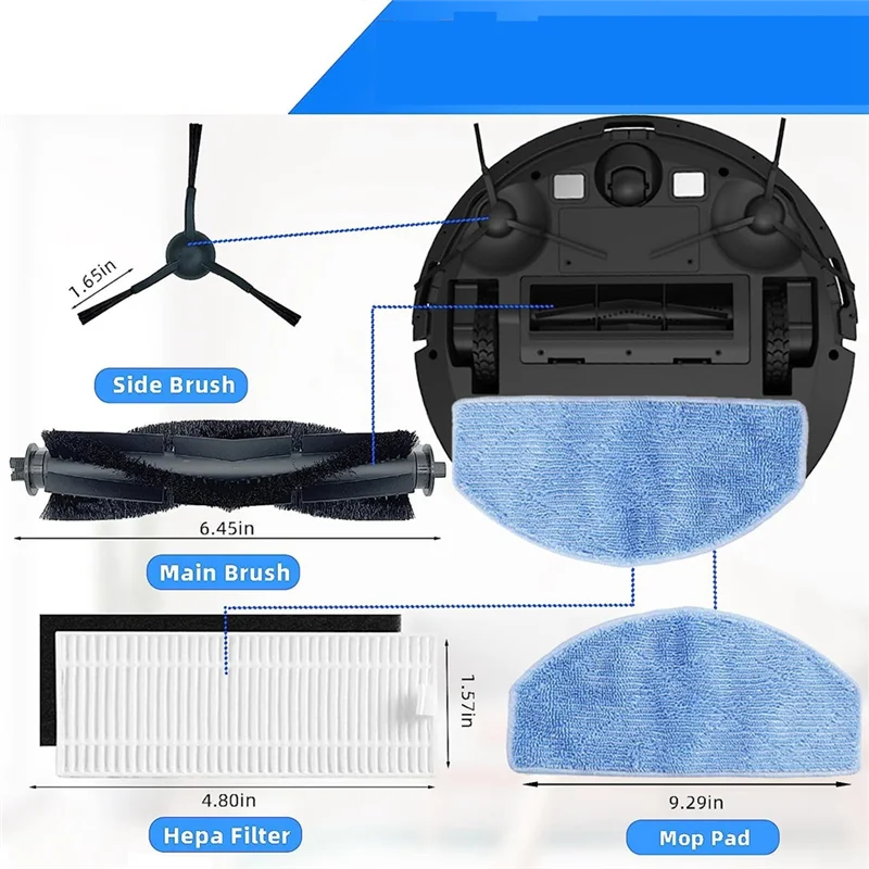 Vervangende Onderdelen Kit Voor G8000 Voor G8000 Pro Voor G20 Robot Vacuüm Onderdelen Accessoires