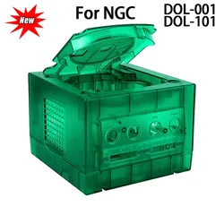 New Transparent Green Replacement Shell Case For Gamecube NGC DOL-001 and DOL-101 Video Game Consoles Games Accessories