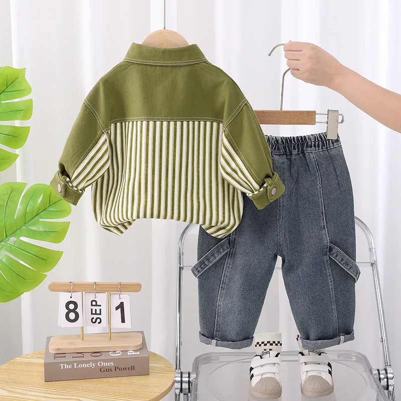 

New Spring Autumn Baby Clothes Set Children Jacket T-Shirt Pants 3Pcs/Sets Infant Boys Clothing Toddler Costume Kids Tracksuits