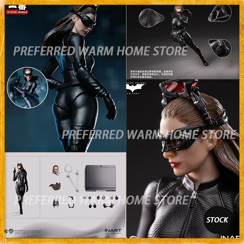 

In Stock INART Catwoman Selina Kyle 1/12 Movability Model Toys THE DARK KNIGHT RISES QUEEN STUDIOS
