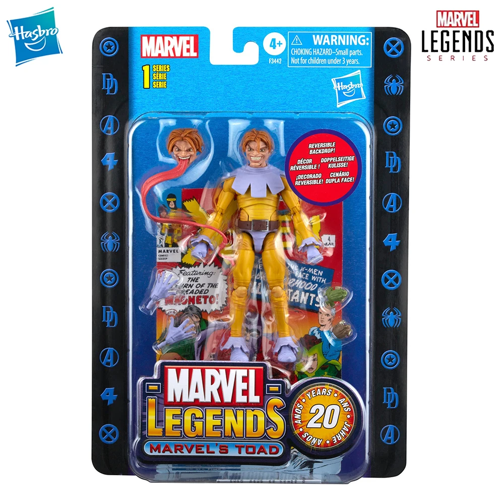 

[В наличии] Hasbro Marvel Legends Series Toad (игрушка Biz 20th Anniversary) 15 см Коллекционная фигурка из комиксов, модель, подарочные игрушки