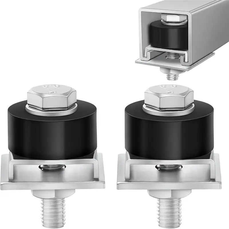 

Легкие роликовые колеса для тележки, ограничивающие положение тележки для профиля 1-5/8 дюйма и выше