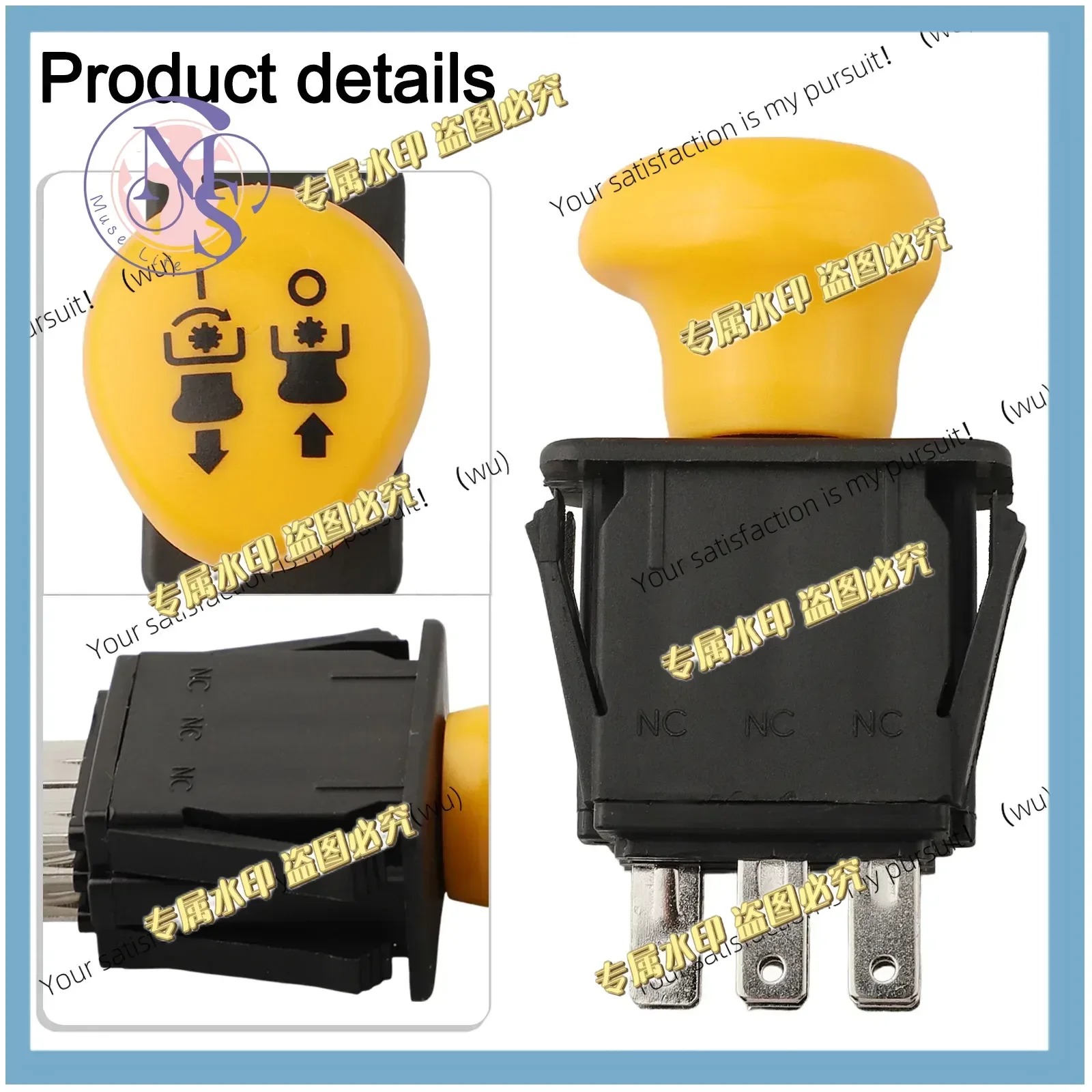 Durability Tested Switch Blade Clutch PTO Switch For Outdoor Equipment Plastic Material Easy Installation High Capacity