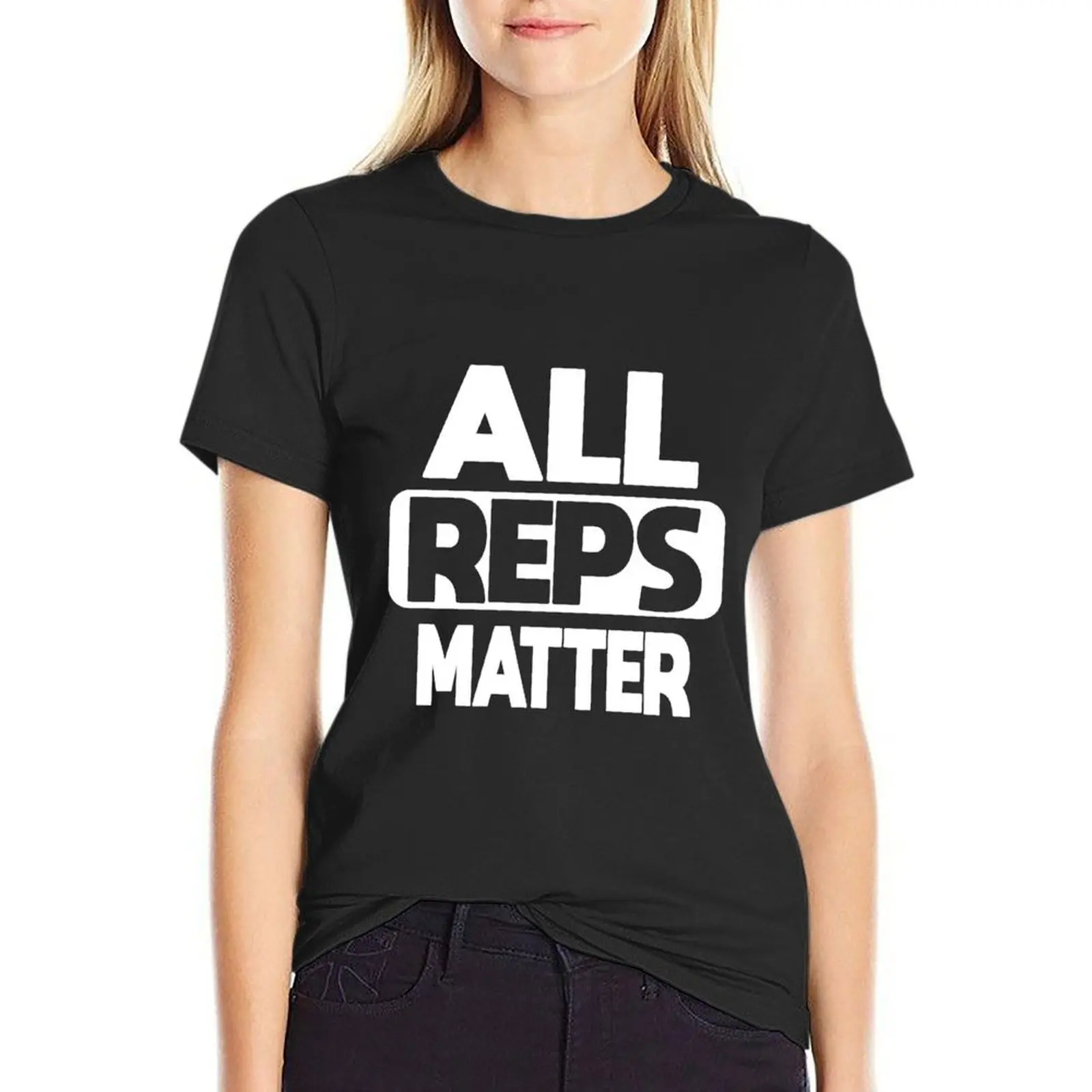 

All Reps Matter T-Shirt oversized cute tops sublime t-shirts for Women cotton