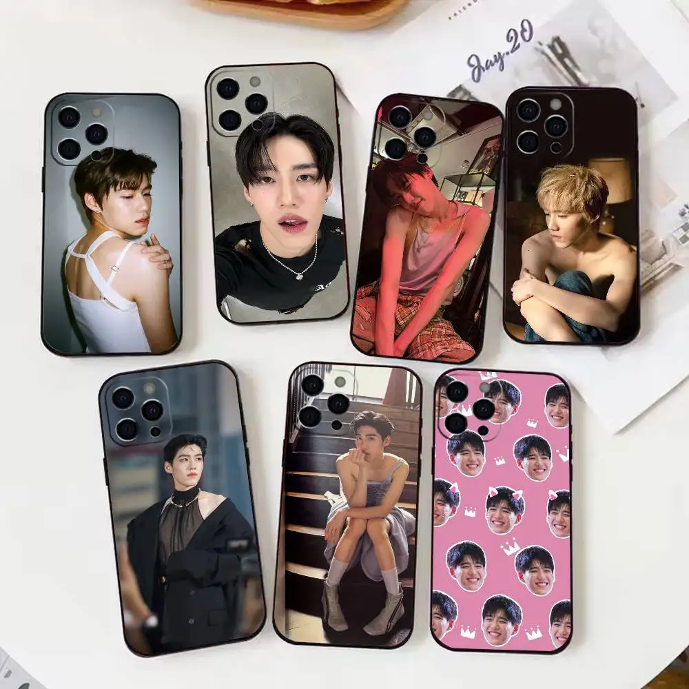 

Actor P-PP K-Krit Phone Case For iPhone17,16,15,14,13,12 Plus,Max Soft Silicone Black Cover