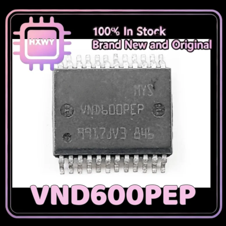 (3/20 Pieces) VND600PEP D600PEP SSOP-24 Driver Integrated Circuit Factory Wholesale Cheap IC Chip Fast Shipping