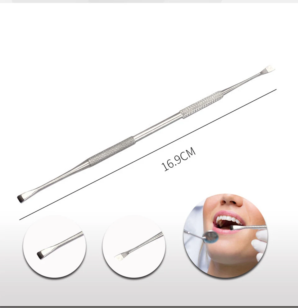 Dental Tool Set Mouth Mirror Tweezers Probe Dental Kit Instrument Dental Pick Dentist Prepare Tool Tooth cleaning tool