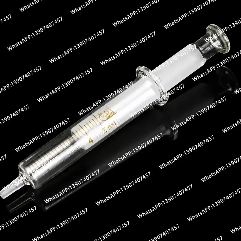 1pcs 1/2/5/10/20/30/50/100/120ml Disposable Glass injection syringe, Liquid Syringe transfer pipette without