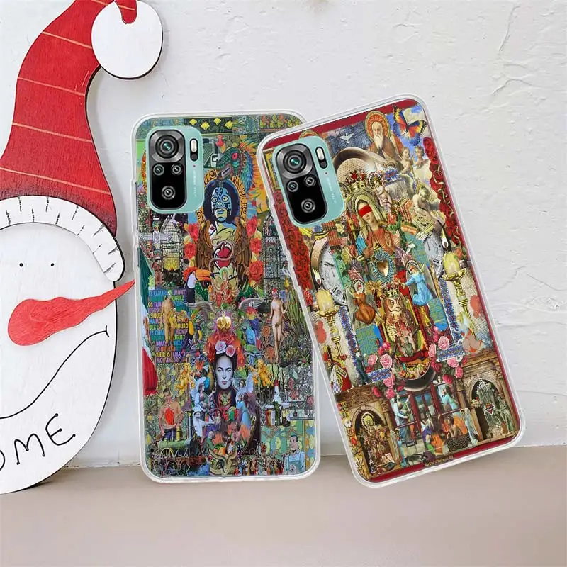 Complex picture digital collage Phone Case For Xiaomi Redmi Note 11 10 12 Pro Plus 9 8 7 12S 11T 11S 11E 10S 9T 8T 9S 4G 5G Capa