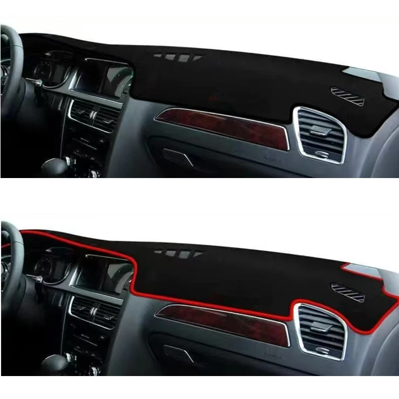 For Audi A4 A4L B8 2008 2009 2010 2011 2012 2013 2014 2015 S-line Dashboard Cover Dash Mat Sunshade Protector Carpet Car Styling