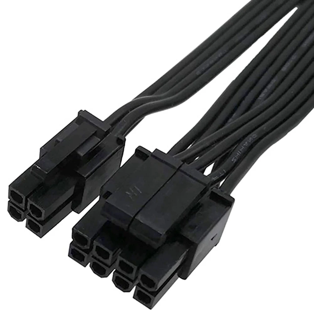 AEE7-ATX CPU 8 Pin Male To Dual Pcie 2 X 8 Pin (6+2) Male Power Cable For Corsair Modular Power Supply (60 Cm + 20 Cm)
