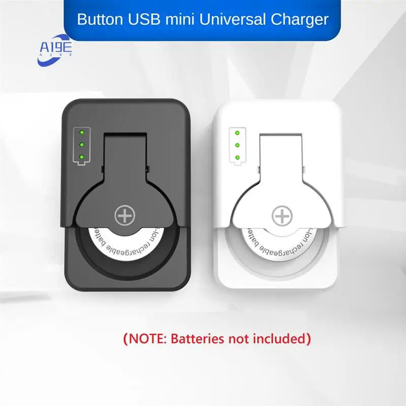 

A19E-кнопочное зарядное устройство, зарядное устройство для литиевой батареи типа C для LIR2032/LIR1632/LIR2025/LIR2016/LIR2032H