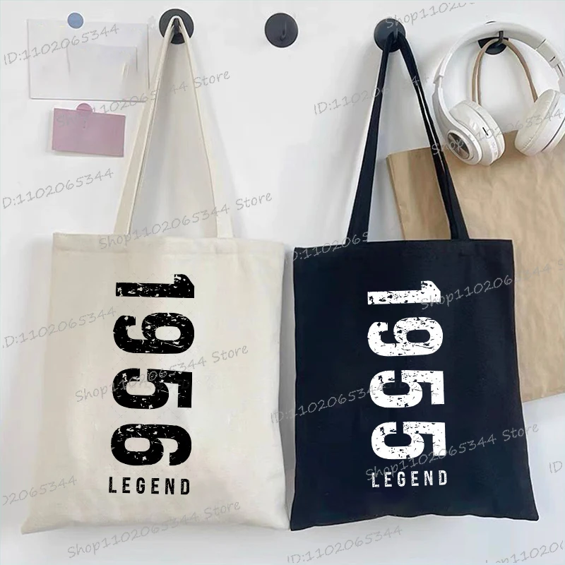 

1955 To 1959 Legend Women Men Vintage Shoulder Bag 1955 1956 1957 1958 1959 Birthday Year Tote Bag New Gifts Unisex Handbags