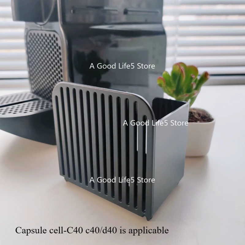 Apply To NESPRESSO Inissia Coffee Machine Accessories C40D40 Water Tank Capsule Compartment Cup Holder Drip Tray