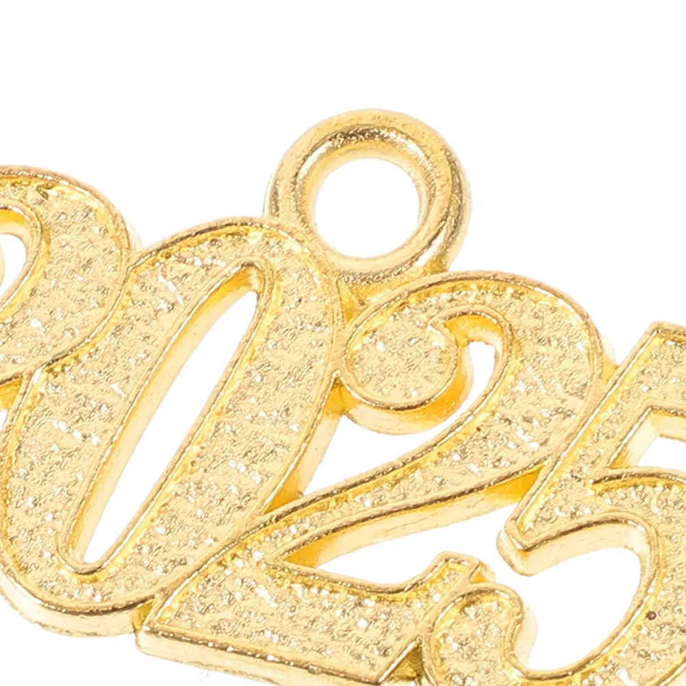 

30 шт. подвесок-цифр из сплава для выпускного вечера 2025 года, DIY-шармы для изготовления ожерелий, браслетов, серег, ювелирных изделий