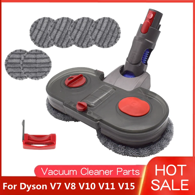 

Electric Mop Head Kit For Dyson V7 V8 V10 V11 V15 Vacuum Cleaner Parts, Mop Attachment With Water Reservoir Cleaning Rag Cloth