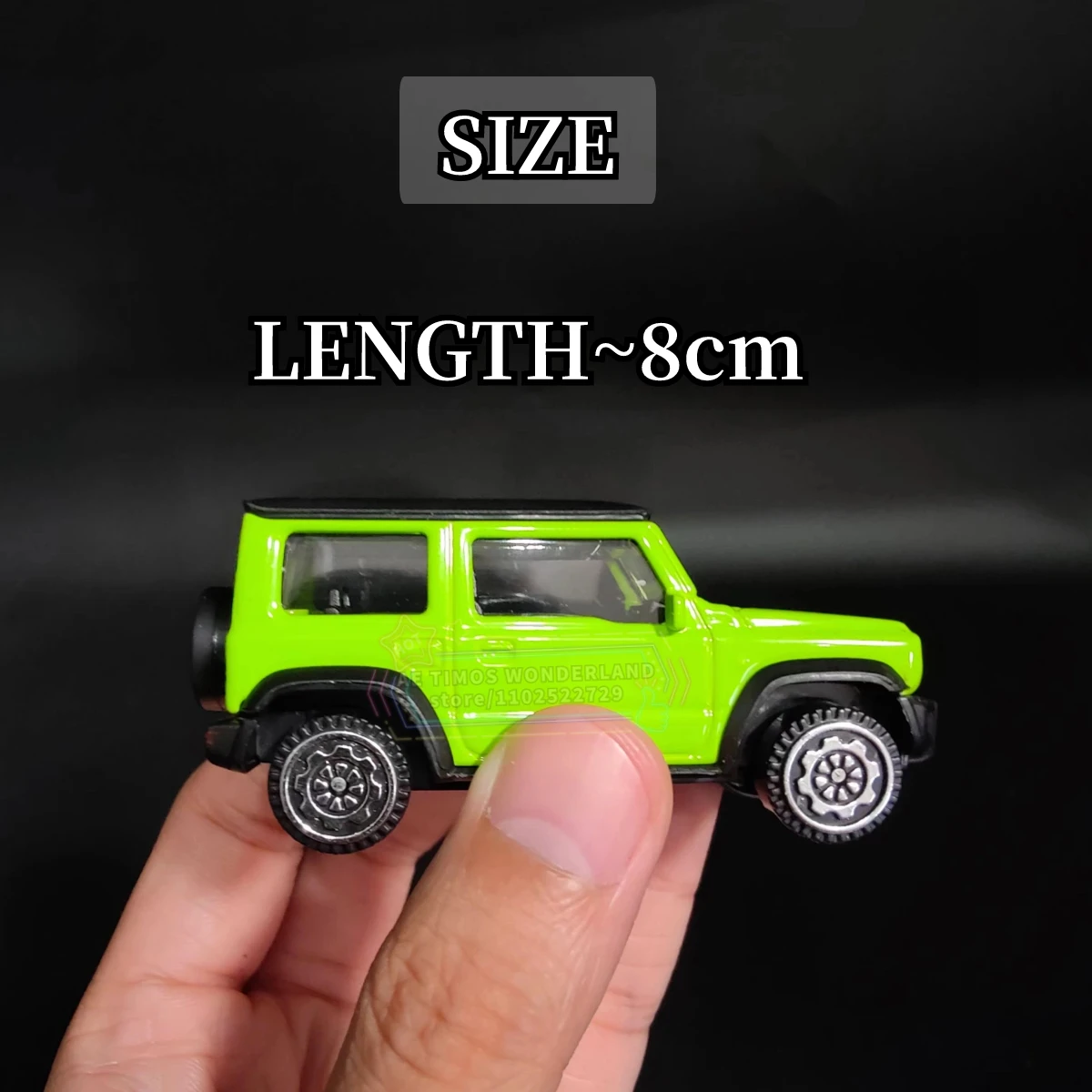 Scale 1/64 SUZUKI JIMNY 2018 Replica Metal Mini Car Model Sandbox Ornament Miniature Art Vehicle Diecast Figure Kid Boy Xmas Toy